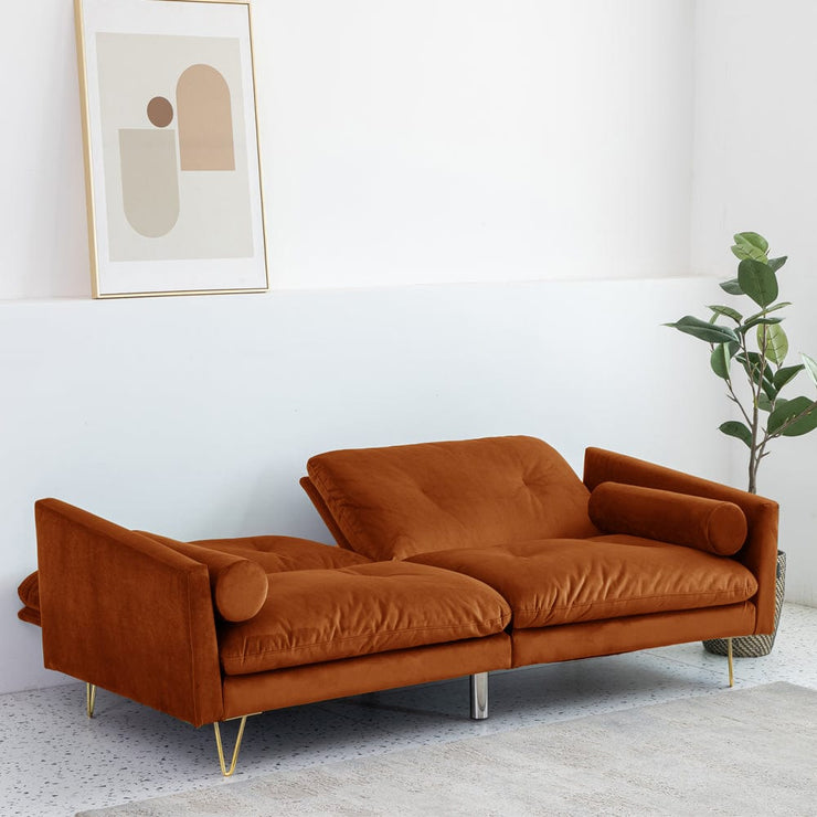 Alessia Velvet Sofa Bed