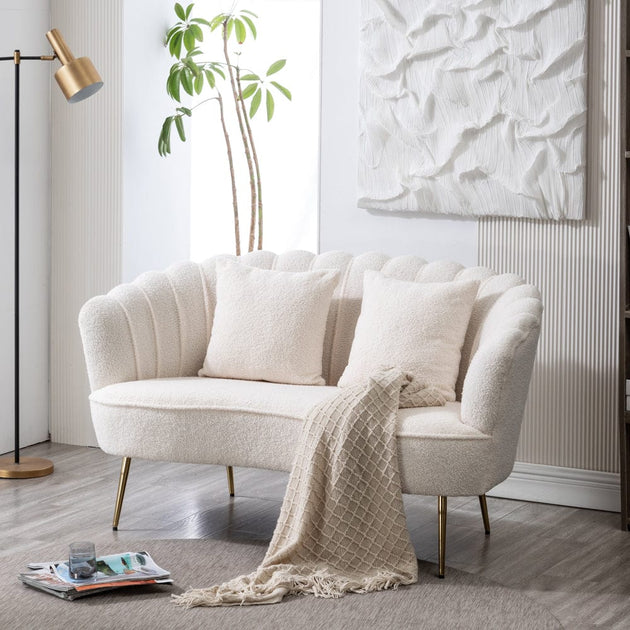 2 seater shell sofa discount