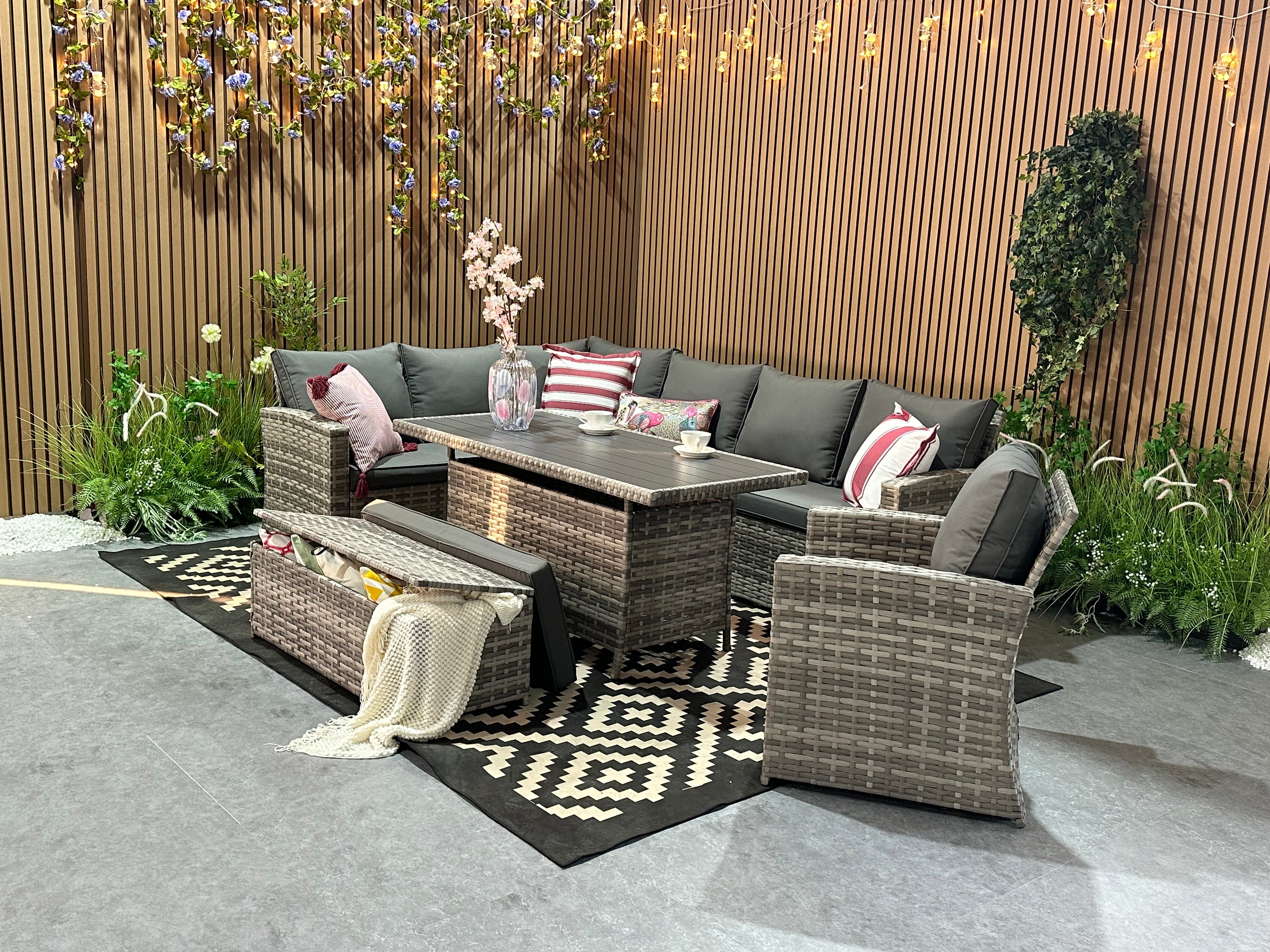 Rattan Garden Furniture With Storage