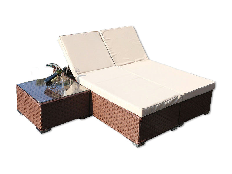 Rattan Sun Loungers