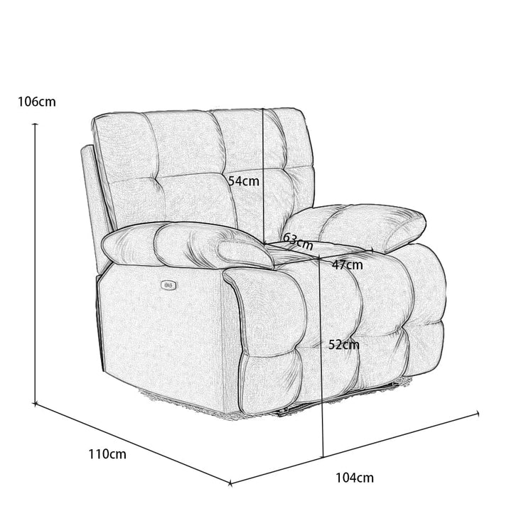 Lámhleabhar cathaoireach uilleach sleek Velvet recliner Nó Rogha Leictreach