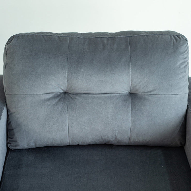 Upholstered Foldable Sofa Bed Pullout Sofa Convertible Sleeper Chair With Arms