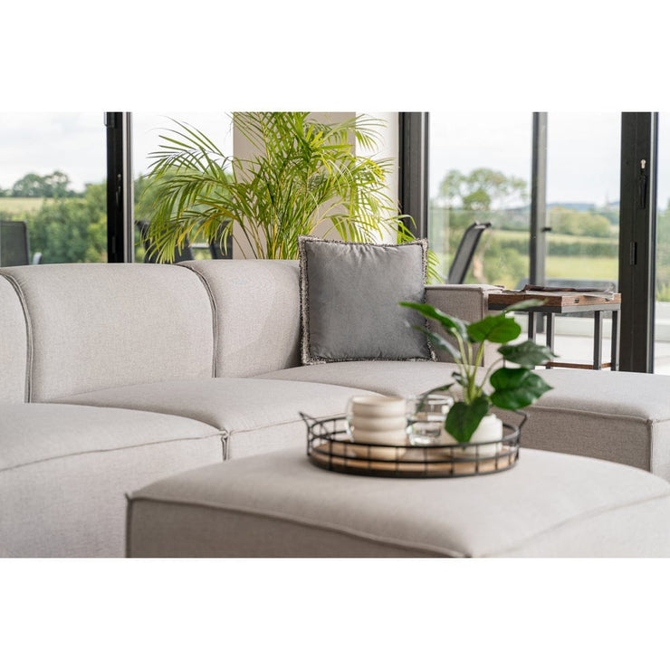 Tessa Modular 4 Seater Sofa with 2 Ottomans