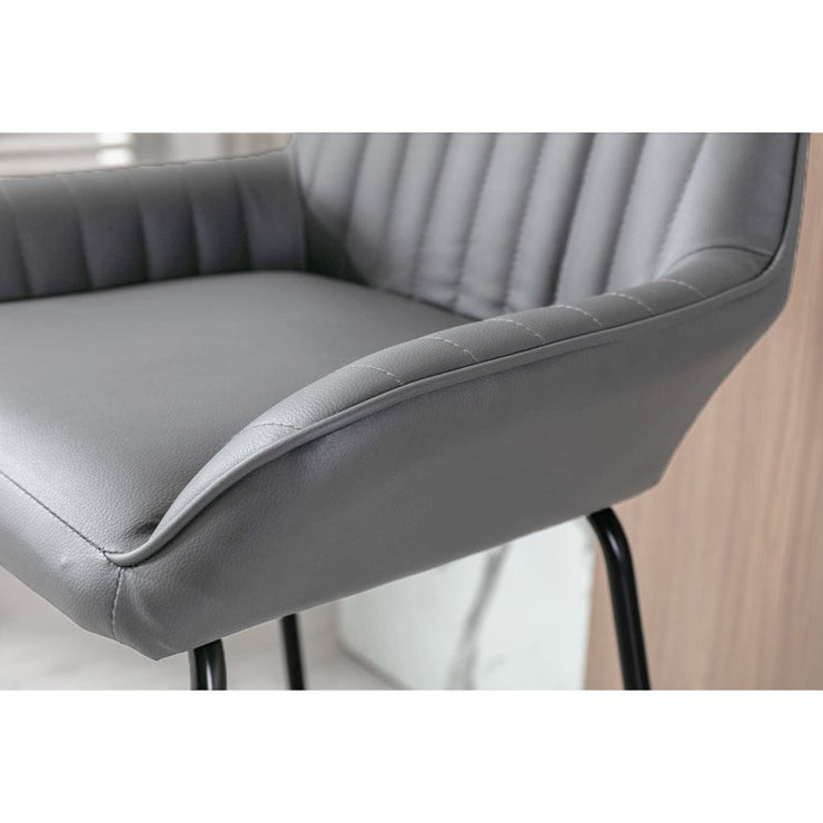 Kali PU Bar Stool Padded Bar Chair