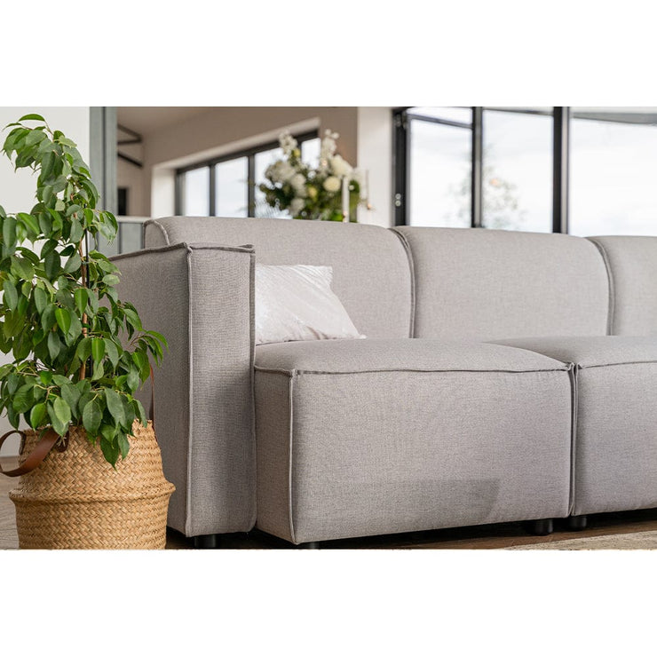 Tessa Modular 4 Seater Sofa with 2 Ottomans