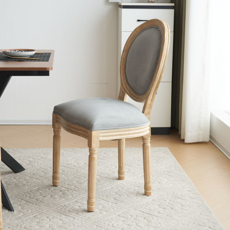 Oxford fabric dining chairs sales