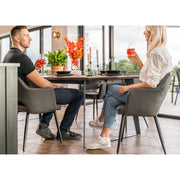 Set Of 2 Nata PU Dining Chair