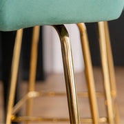 Aurora Velvet Bar Stool - Set Of 2