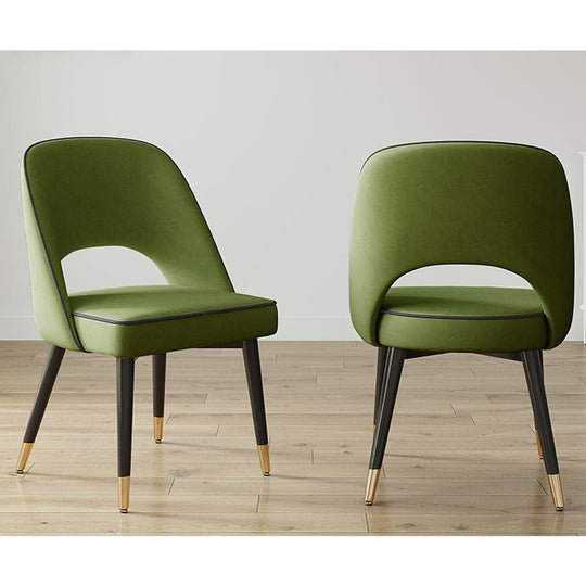 Set Of 2 Amore Upholstery Dining Chair with Legs