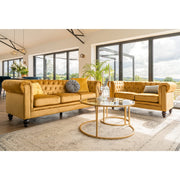 Chesterfield 3+2 Seater Velvet Sofa Set