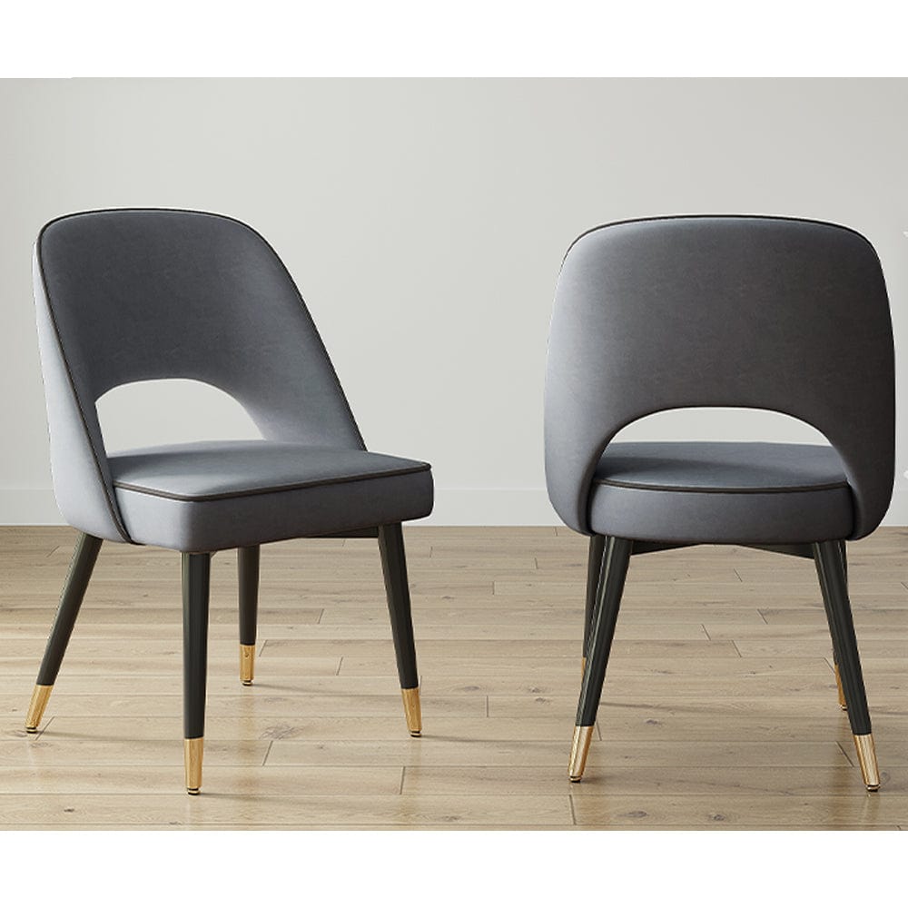 Set Of 2 Amore Upholstery Dining Chair with Legs