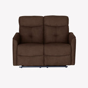 Pablo Brown Plush Manual Recliner Sofa / Armchair