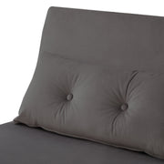 Leaba Tolg Móra Velvet Infhillte 2 Suíochán Jola le Pillows