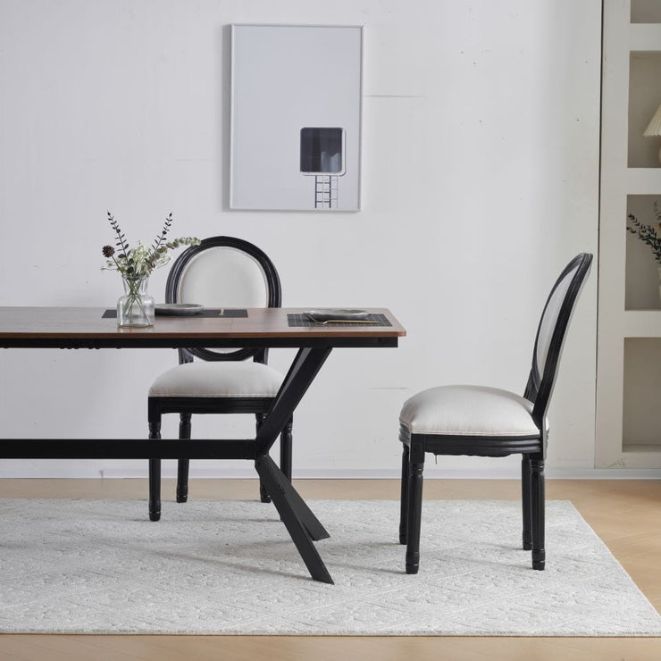 Oxford Classic Style Dining Chairs - Set Of 2