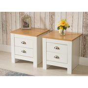 Set of 2 Heritage 2 Drawer Bedside Tables