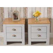 Set of 2 Heritage 2 Drawer Bedside Tables