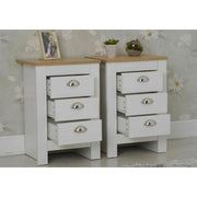 Heritage 4 Piece Bedroom Wardrobe Chest Set With Bedside Tables