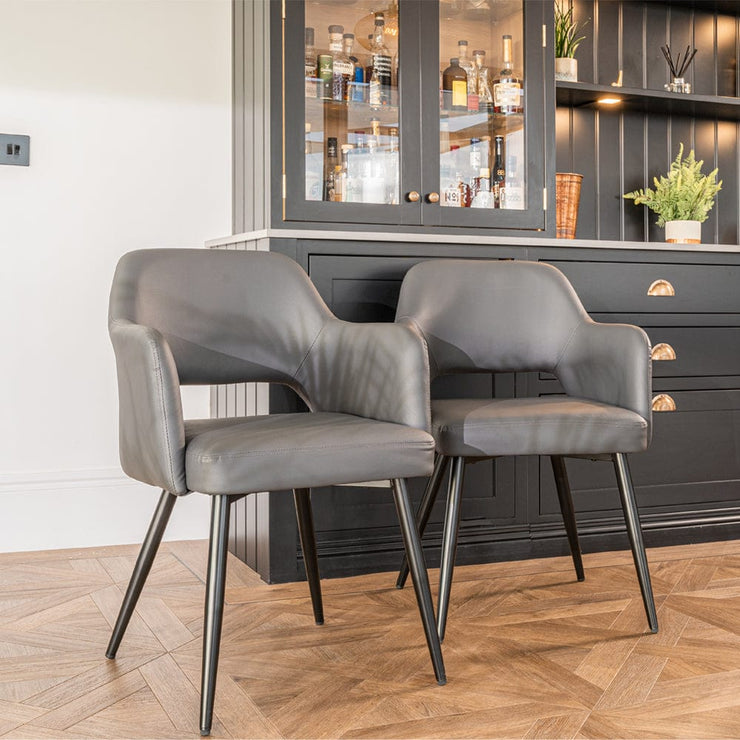 Nata PU Dining Chair - Set Of 2
