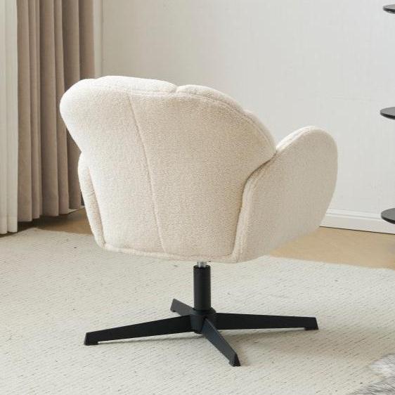 Molly Boucle Swivel Chair Armchair