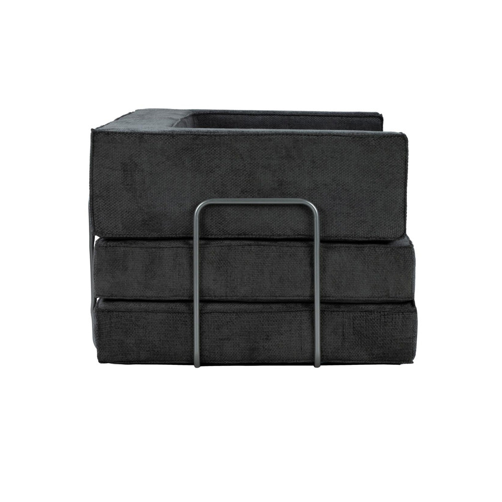 Hugspacee Velvet Compressed Daybed Upholstered Lounge Sofa
