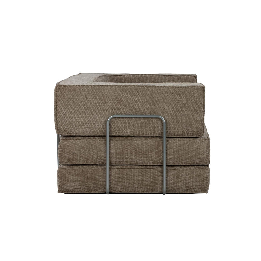 Hugspacee Velvet Compressed Daybed Upholstered Lounge Sofa