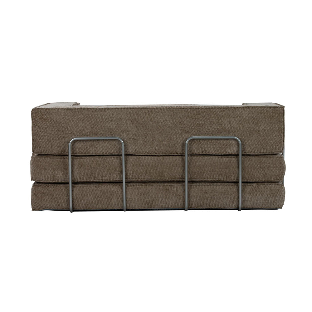 Hugspacee Velvet Compressed Daybed Upholstered Lounge Sofa