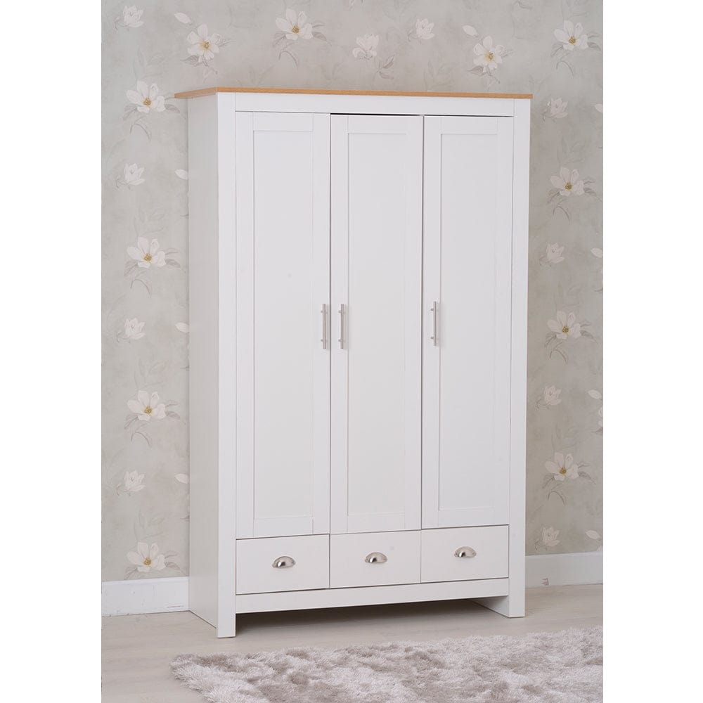 Heritage 3 Door 3 Drawer Wardrobe