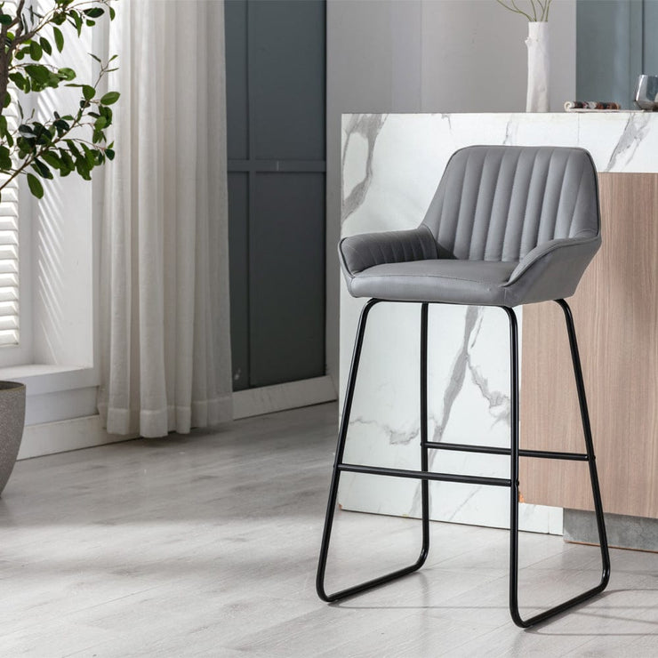 Kali PU Bar Stool Padded Bar Chair