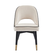 Set Of 2 Amore Upholstery Dining Chair with Legs