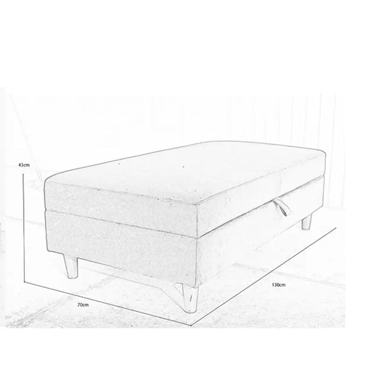 Destin Reversible Mustard Velvet Corner Sofa With Storage Chaise and Ottoman Bench
