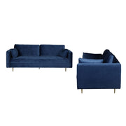 Avery 3+2 Suíochán Sofa Tolg le Cúisíní Scaip