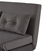 Jola Velvet Foldable 2 Seater Sofa Bed