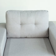 Upholstered Foldable Sofa Bed Pullout Sofa Convertible Sleeper Chair With Arms