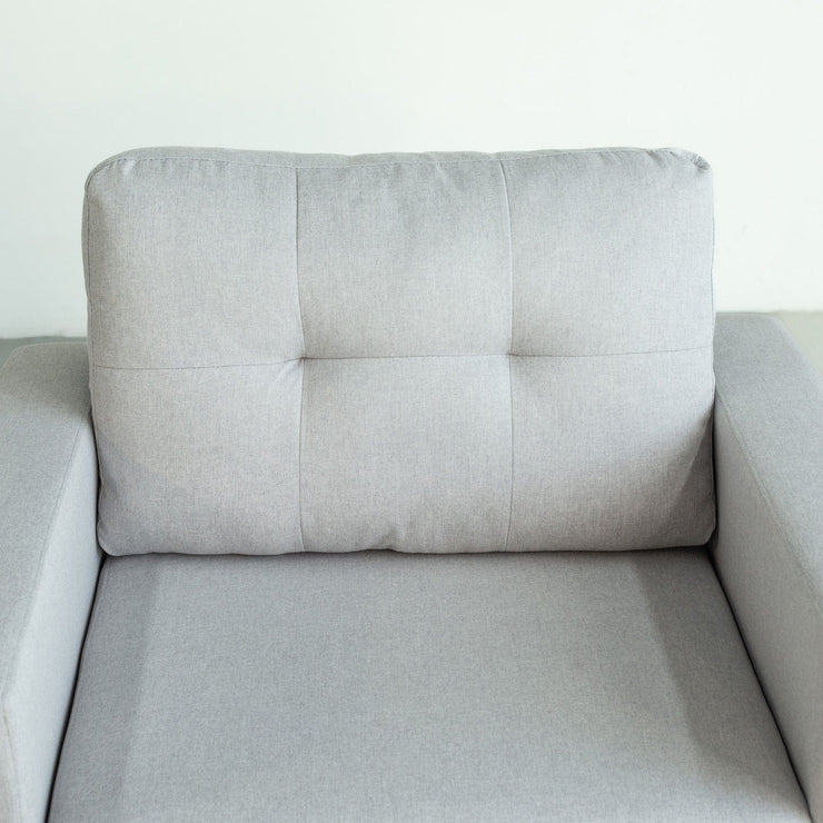 Upholstered Foldable Sofa Bed Pullout Sofa Convertible Sleeper Chair With Arms