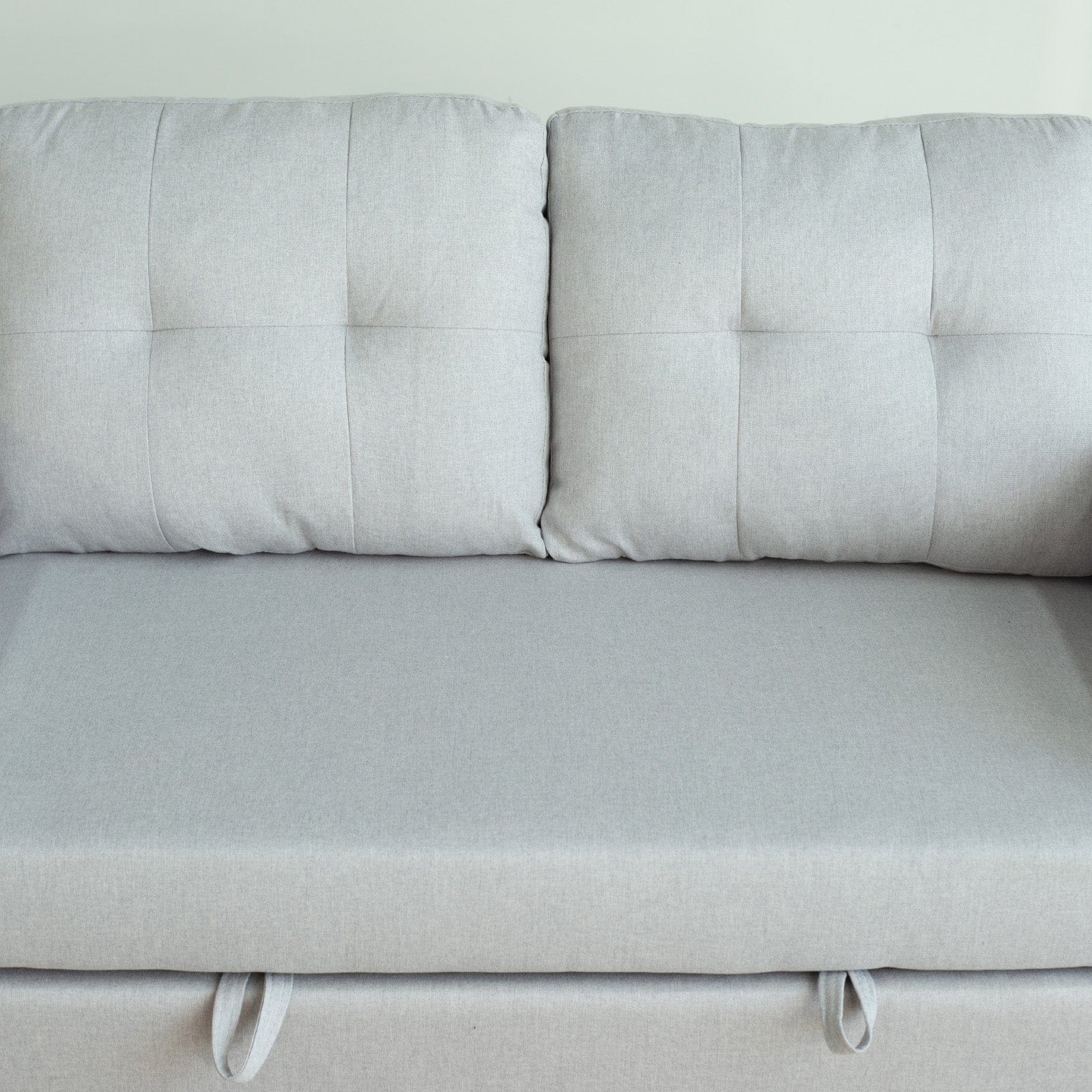 Upholstered Foldable Sofa Bed Pullout Sofa Convertible Sleeper Chair With Arms