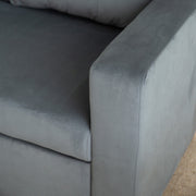 Upholstered Foldable Sofa Bed Pullout Sofa Convertible Sleeper Chair With Arms