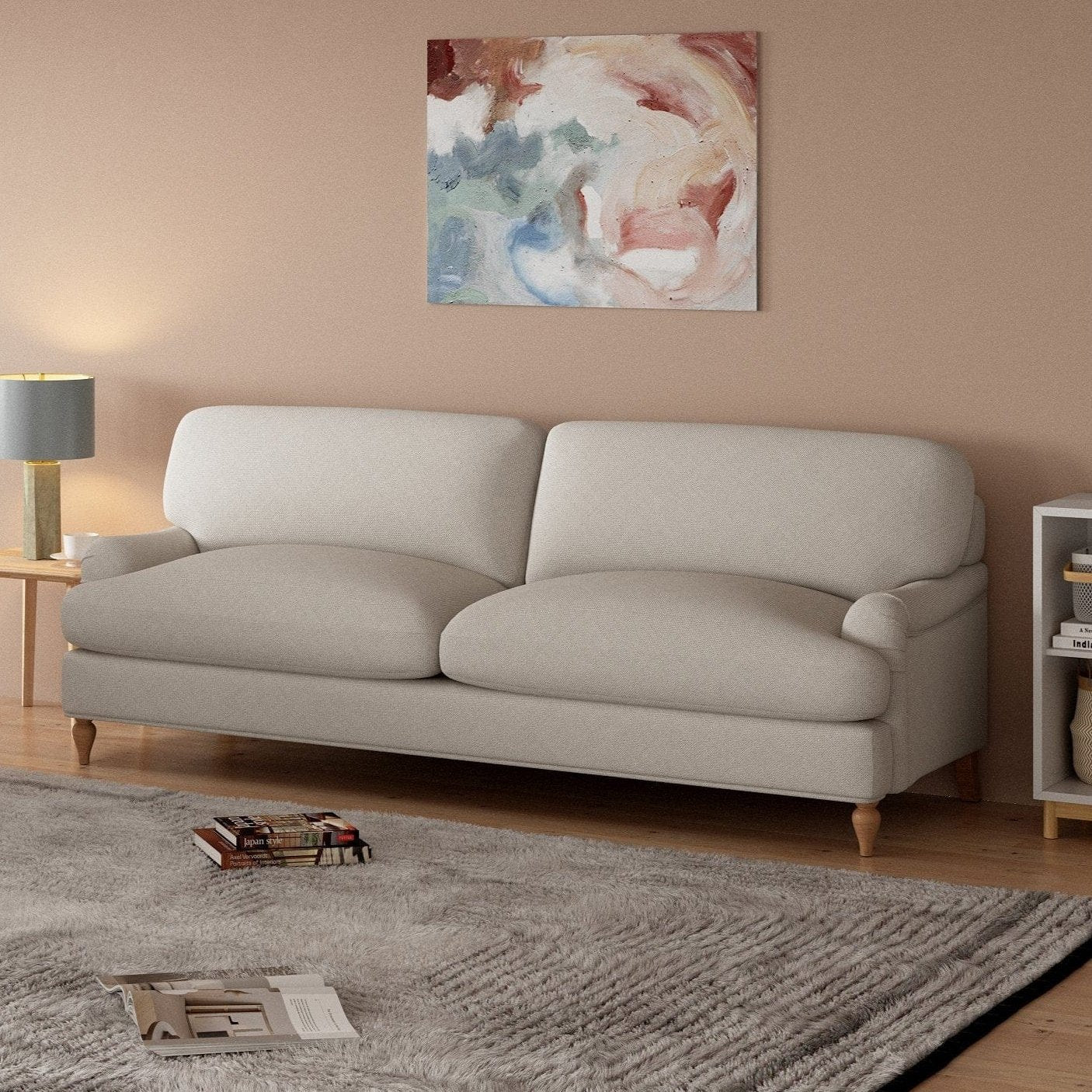 Bunburry 3 Seater Sofa Upholstered Sofa