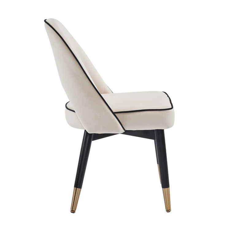 Set Of 2 Amore Upholstery Dining Chair with Legs