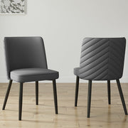 Set Of 2 Misa Velvet Dining Chair