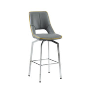 Set Of 2 Milo PU Swivel Bar Stool