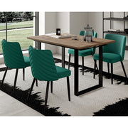 Belluno 4-6 Seater 180cm Extending Dining Table And Chair Set