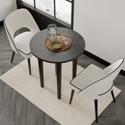 Luna Round Dining Table Set With 2-4 Seater Chairs