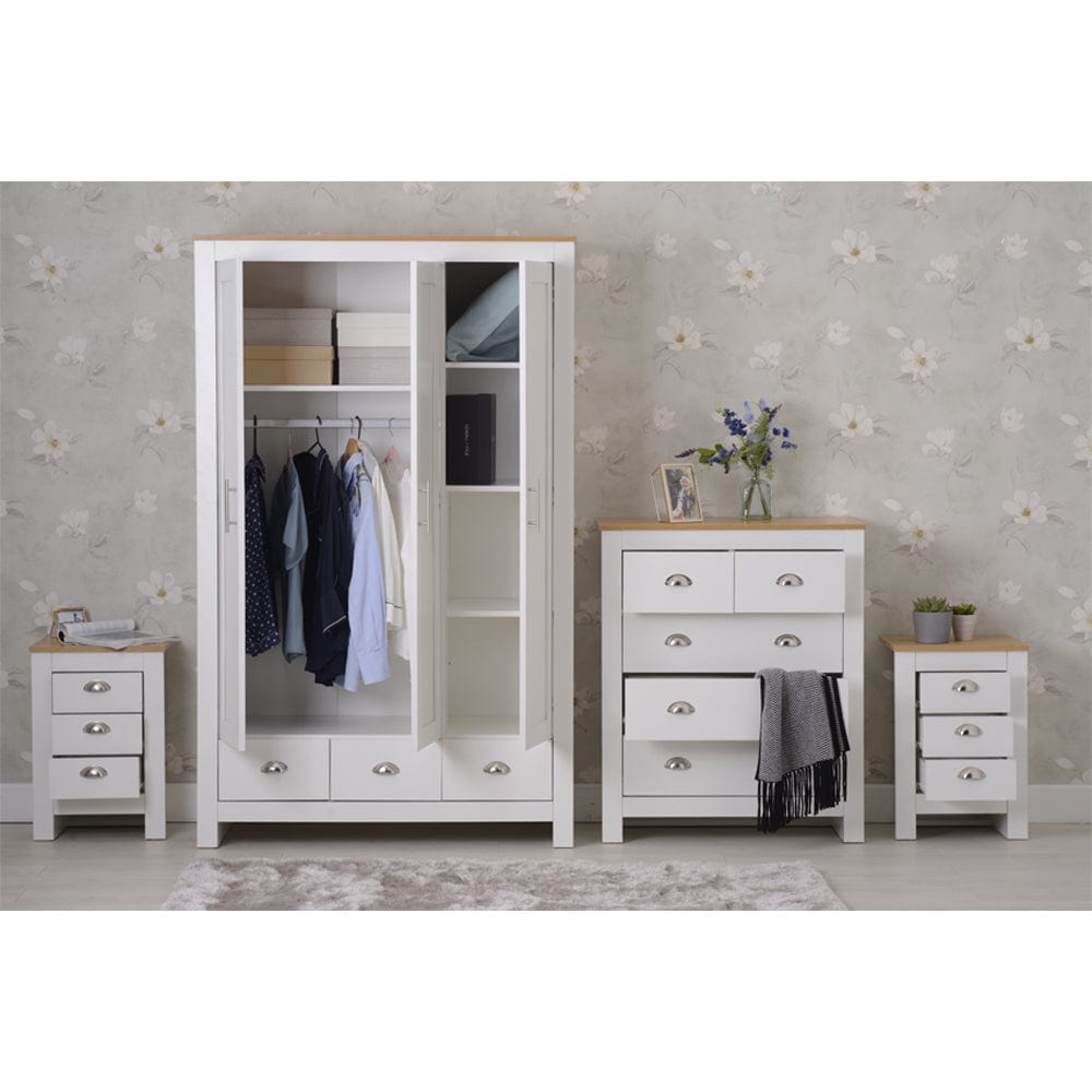Heritage 3 Door 3 Drawer Wardrobe