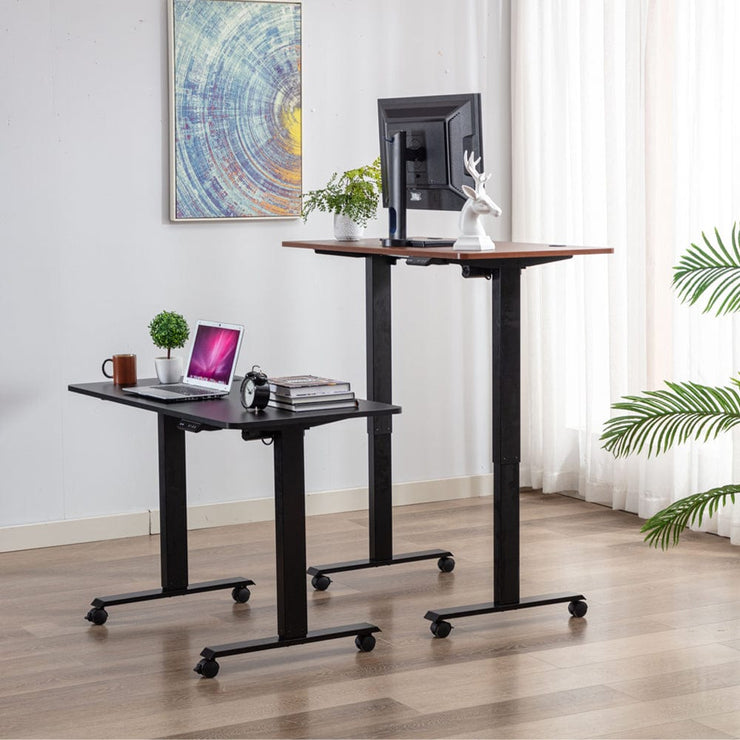 140cm Electric 3 Programmable Memory Large Standing Office Desk Height Adjustable Office Desk