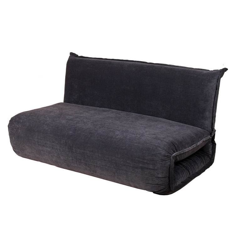 Lola Corduroy Foldable Sofa Bed with Pillows