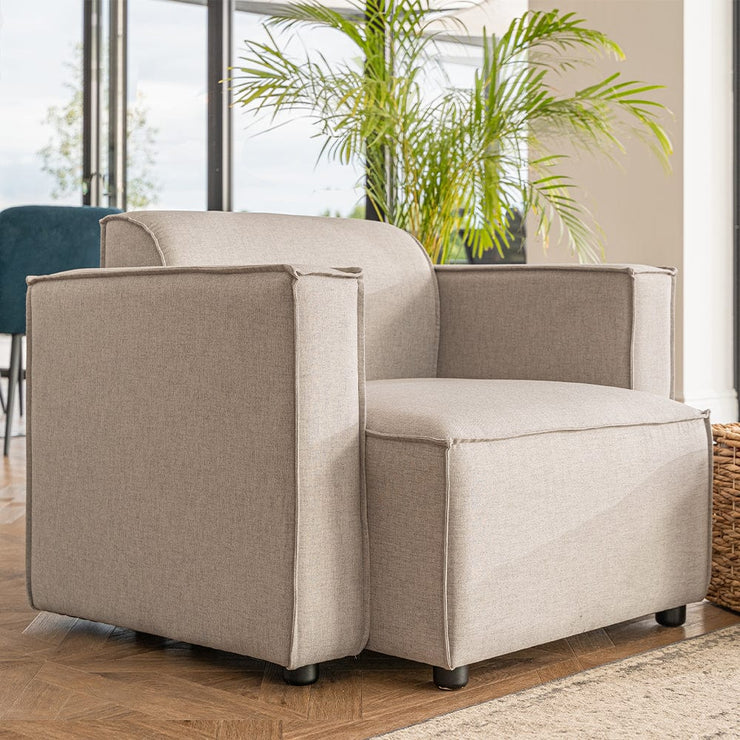 Tessa Modular Single Sofa With 2 Arms