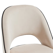 Set Of 2 Amore Upholstery Dining Chair with Legs