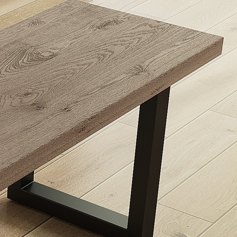 Belluno 140cm Rectangle Wooden Dining Bench