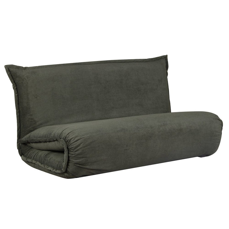 Lola Corduroy Foldable Sofa Bed with Pillows