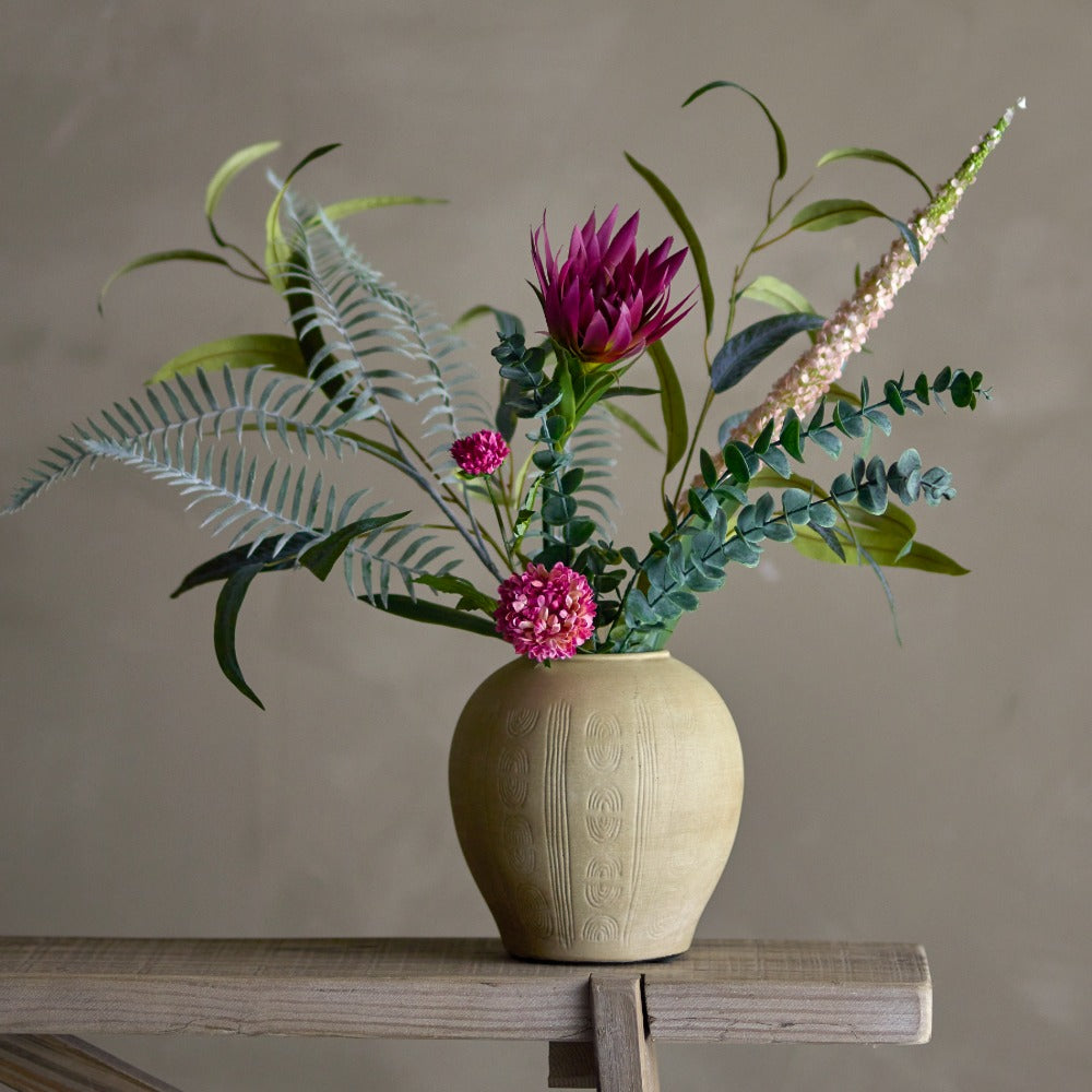 Artificial Red Crown Bouquet – Perfect Mother’s Day Gift & Home Decoration